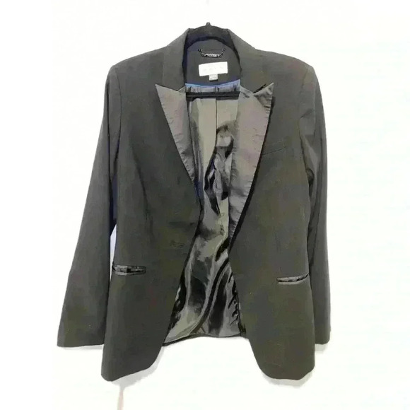 Calvin Klein Jackets & Blazers - Calvin Klein Satin Lapel Blazer Size 10